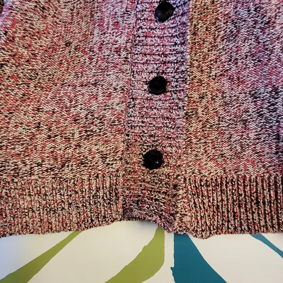 Jones Cardigan Button Up Winter Classic Cozy Knit Crochet Granny Sweater - Picture 4 of 8